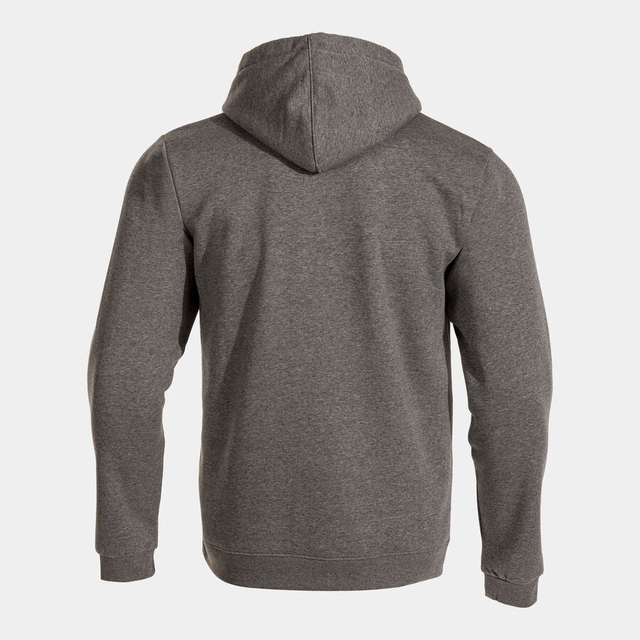 Sudadera con capucha hombre University gris melange