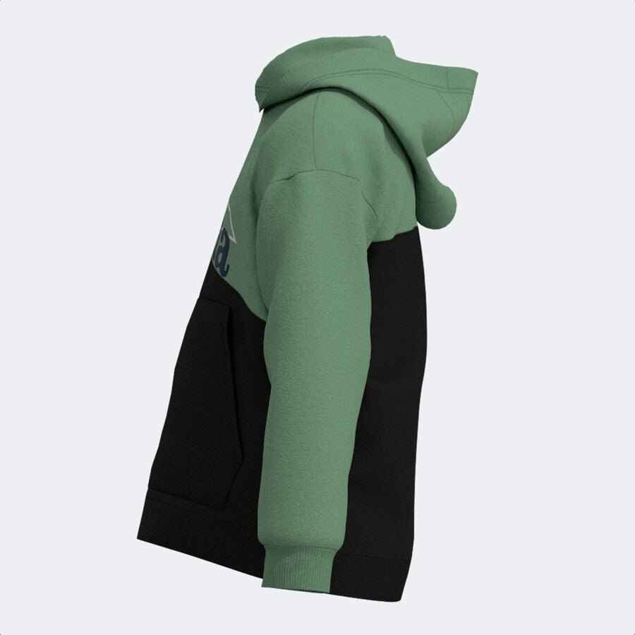 Sudadera con capucha niño Park marino gris melange