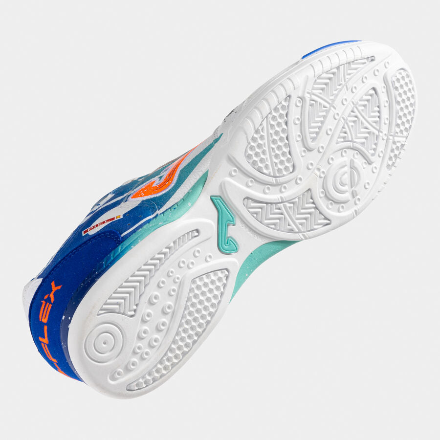Zapatillas fútbol sala Top Flex 25 indoor blanco royal