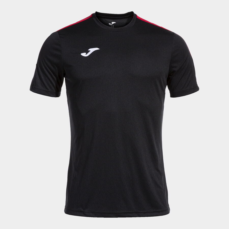 Camiseta manga corta hombre Olimpiada gris melange negro