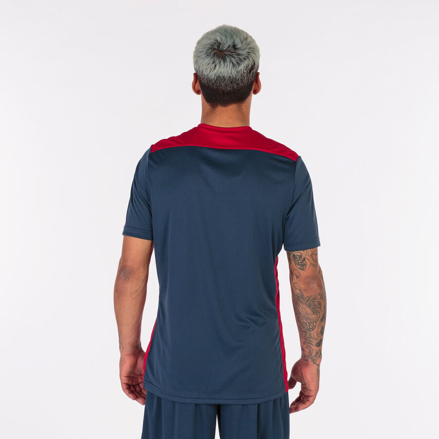 Camiseta manga corta hombre Championship VI blanco gris