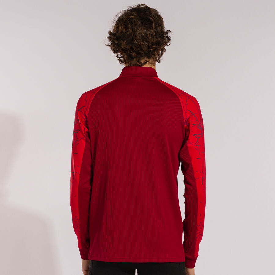 Sudadera hombre Elite IX negro verde flúor