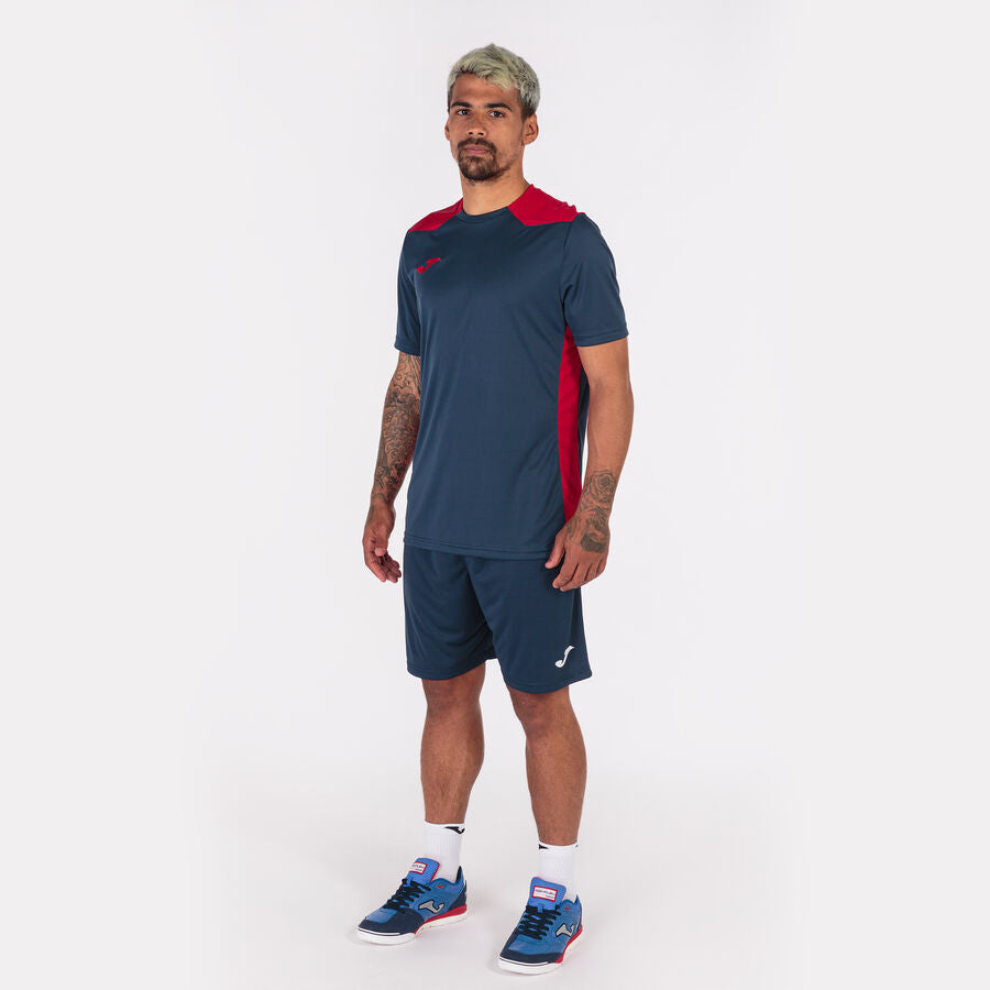 Camiseta manga corta hombre Championship VI blanco gris