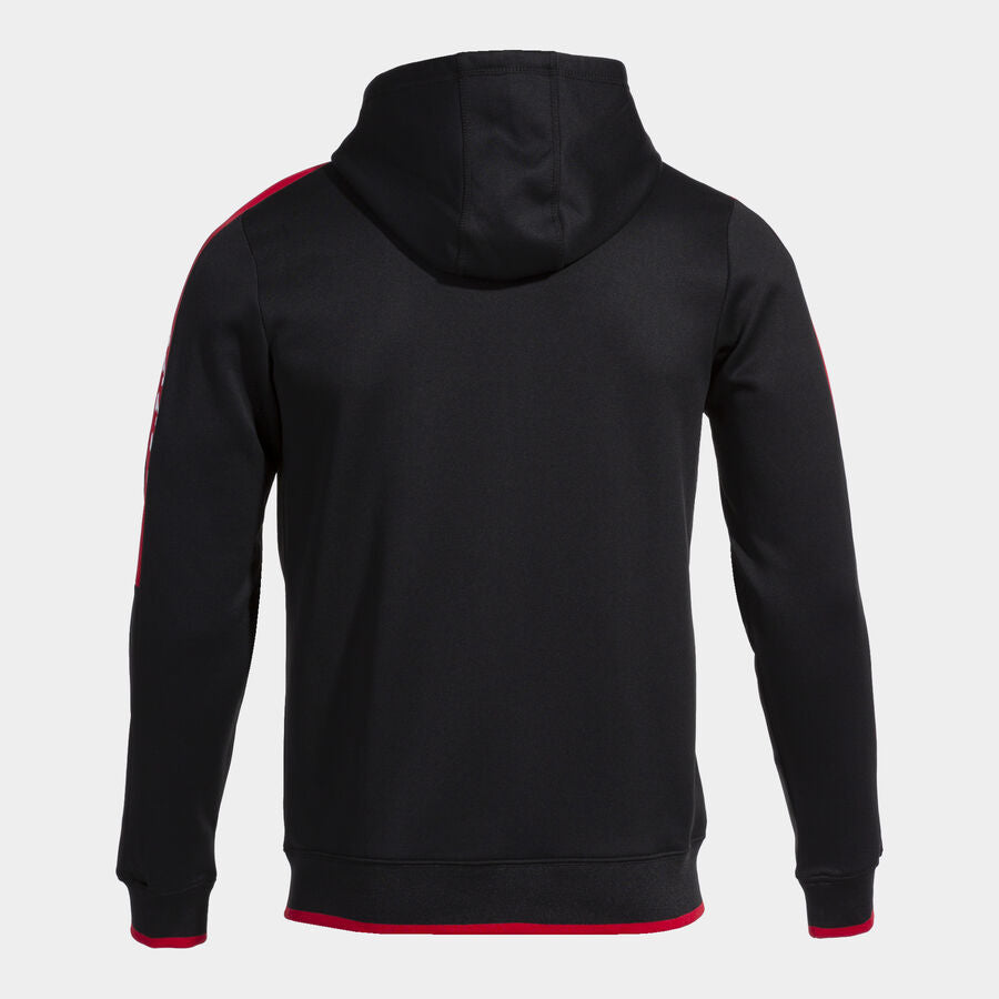 Chaqueta con capucha hombre Olimpiada gris melange negro