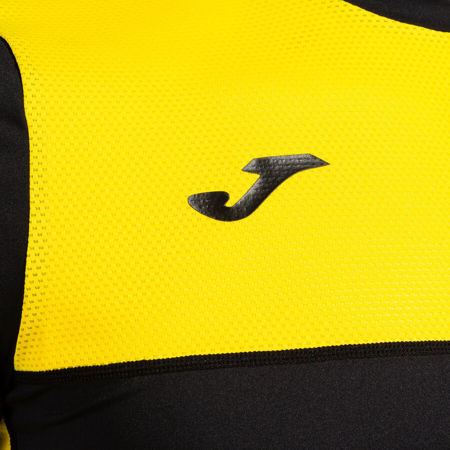 Camiseta manga corta hombre R-Trail Nature amarillo negro