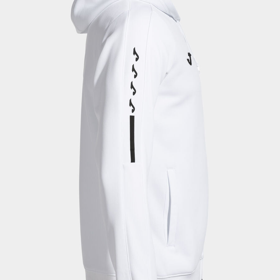 Chaqueta con capucha hombre Olimpiada gris melange negro