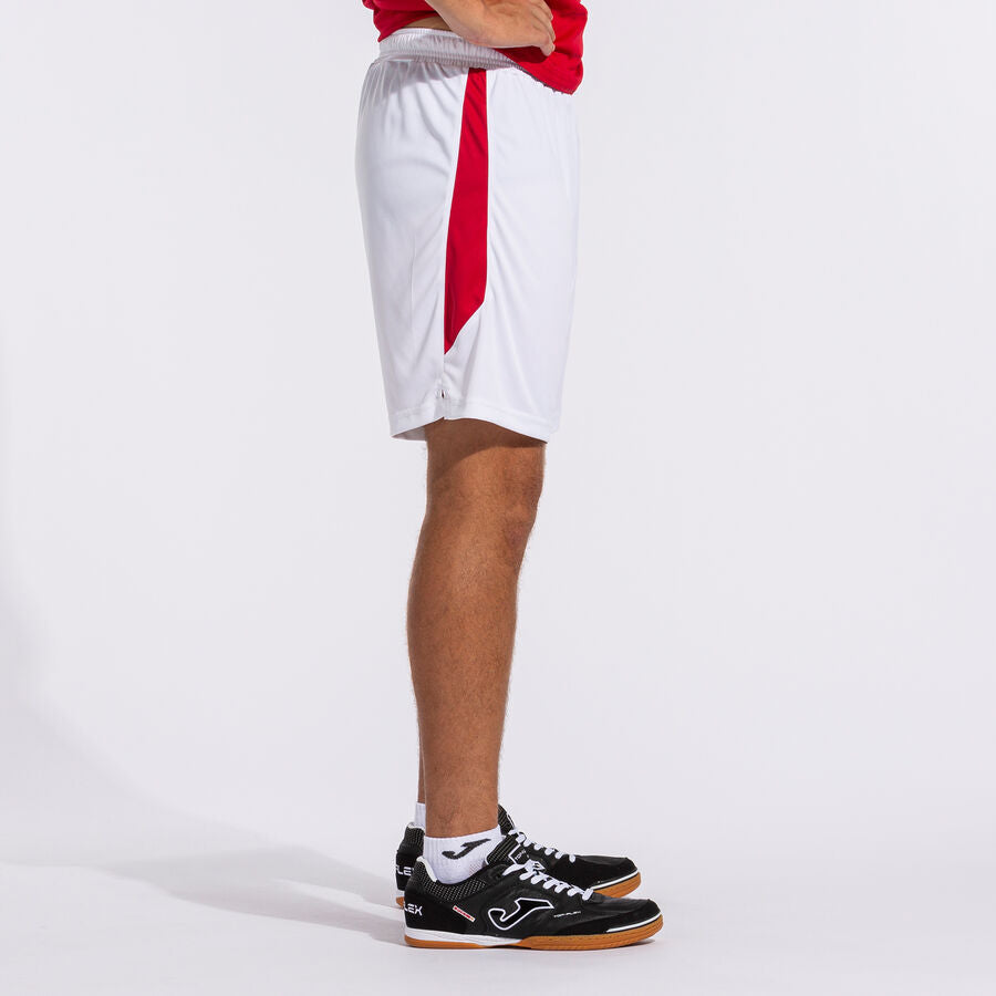 Short hombre Glasgow rojo blanco