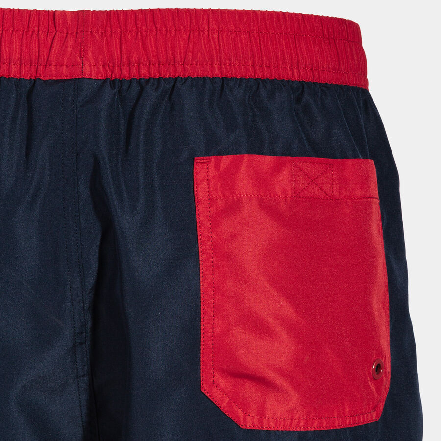 Bañador bermuda hombre Classic marino rojo