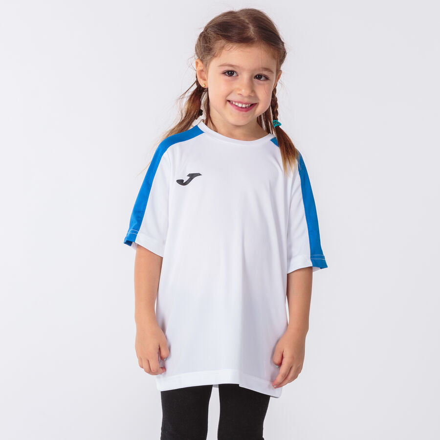 Camiseta manga corta hombre Academy III verde blanco