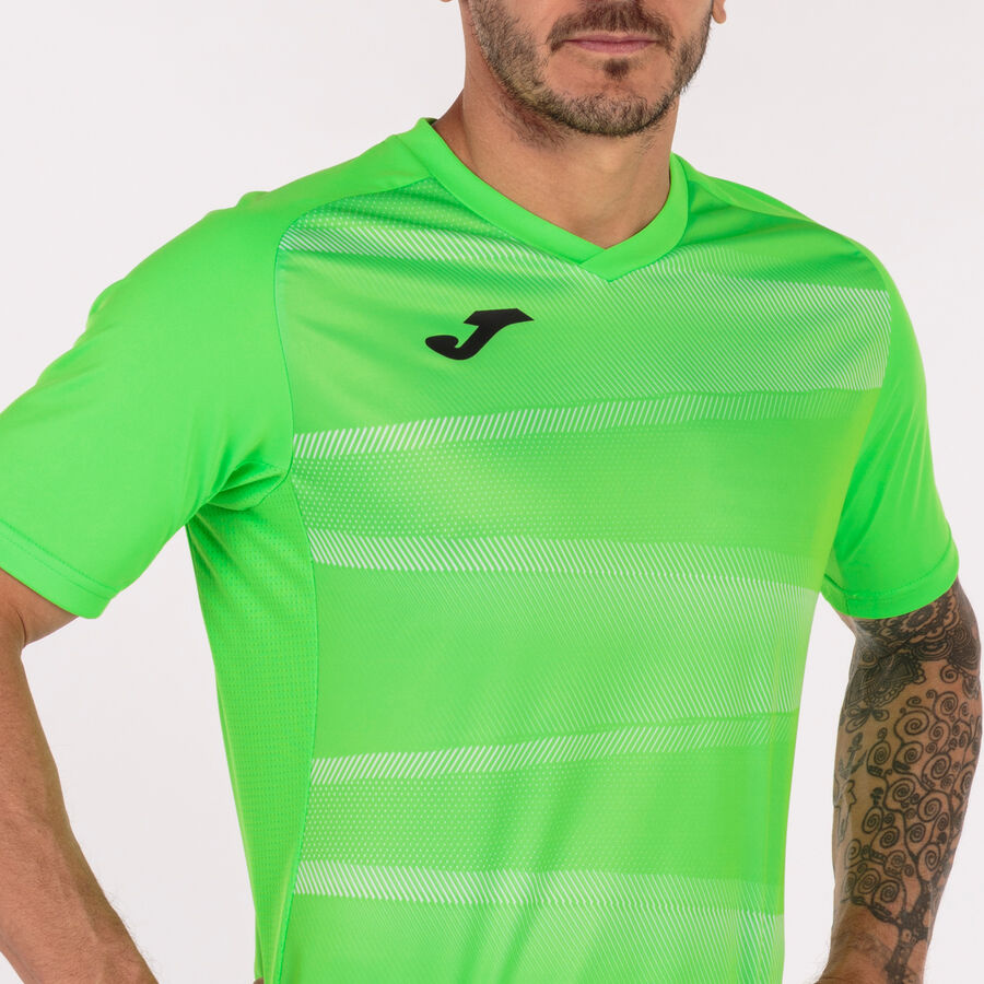 Camiseta manga corta hombre Grafity II amarillo