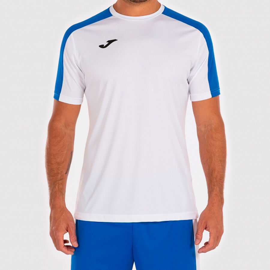 Camiseta manga corta hombre Academy III verde blanco