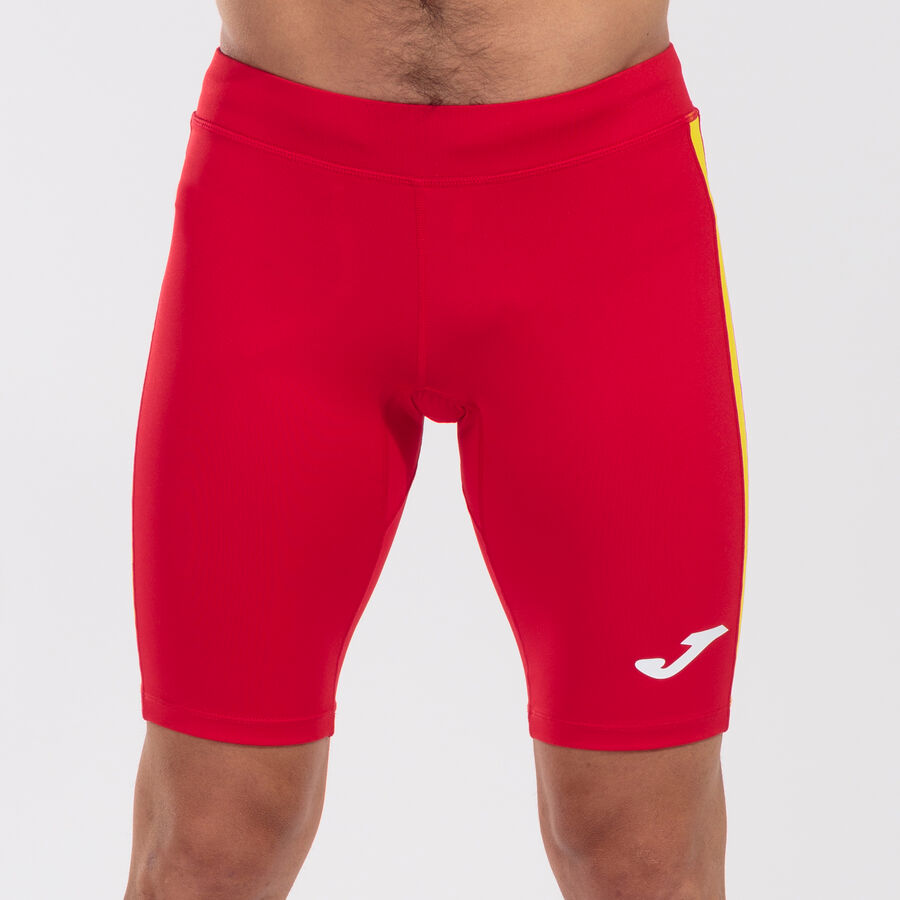 Mallas cortas hombre Elite VII rojo amarillo