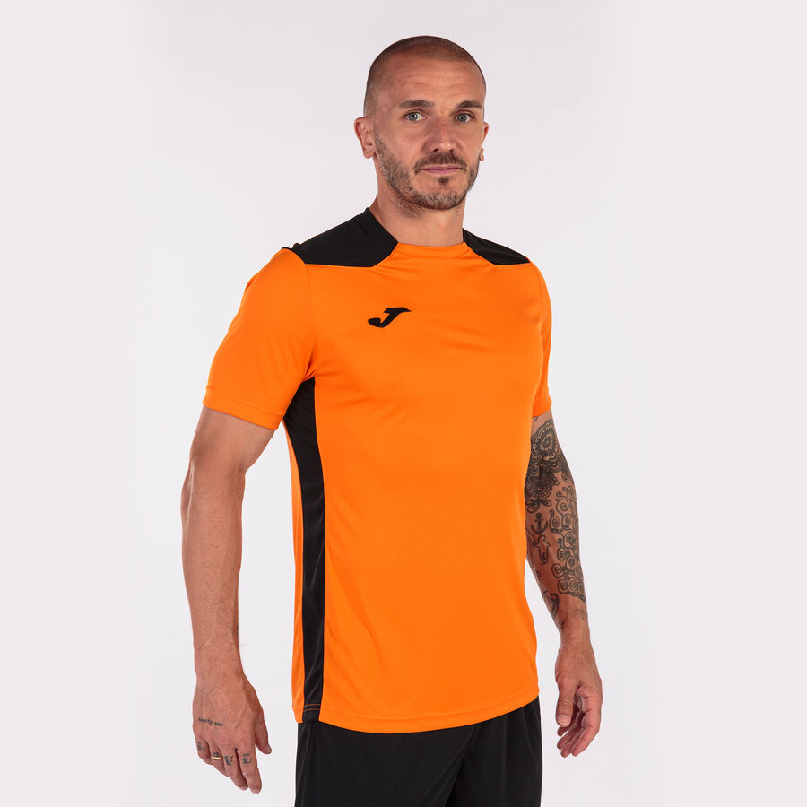 Camiseta manga corta hombre Championship VI blanco gris