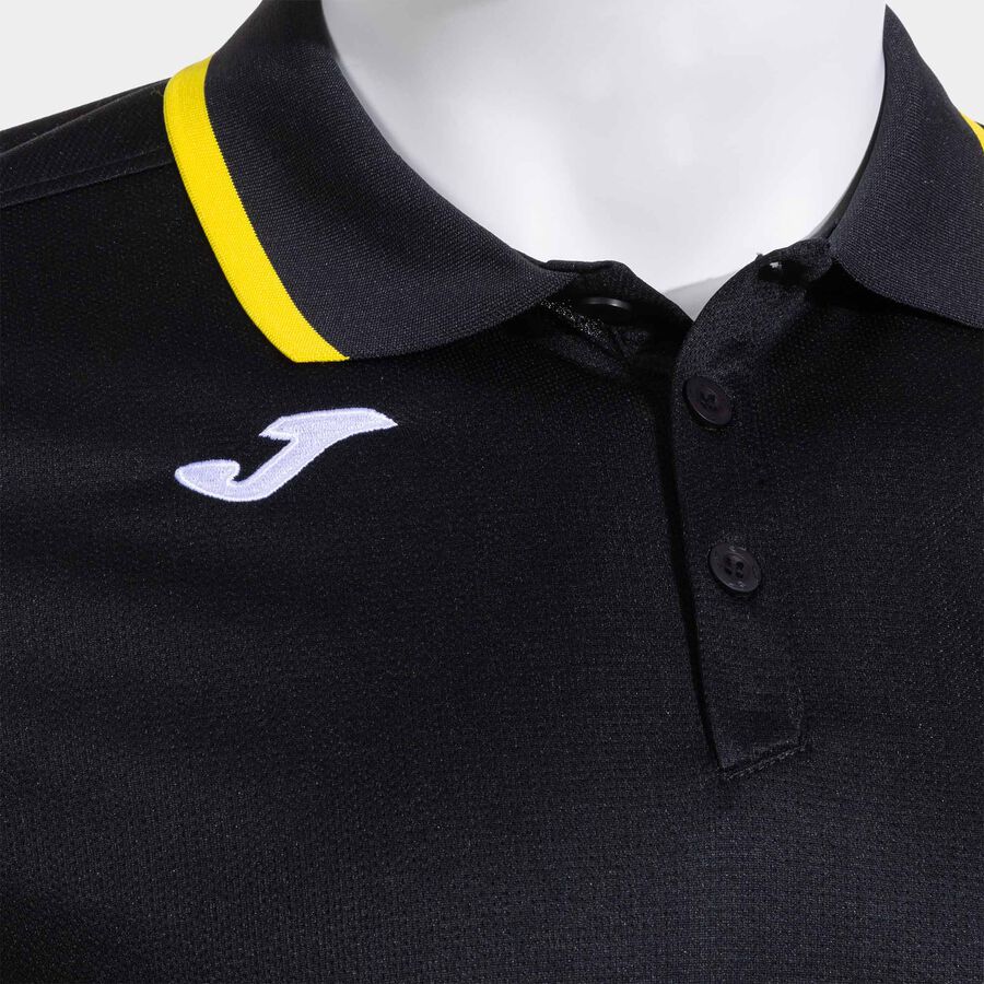 Polo manga corta hombre Combi Premium amarillo negro