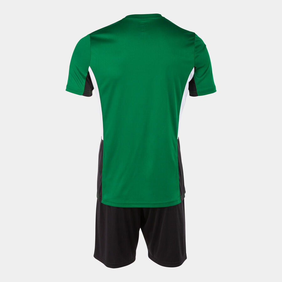 Set hombre Danubio II verde flúor negro