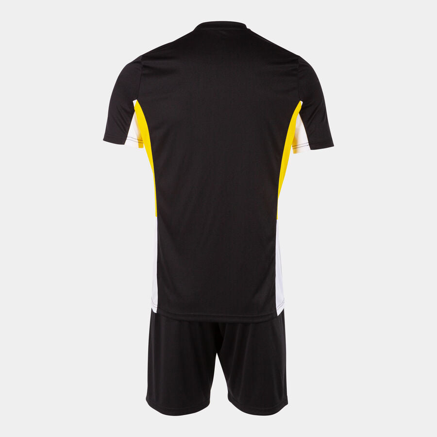 Set hombre Danubio II verde flúor negro
