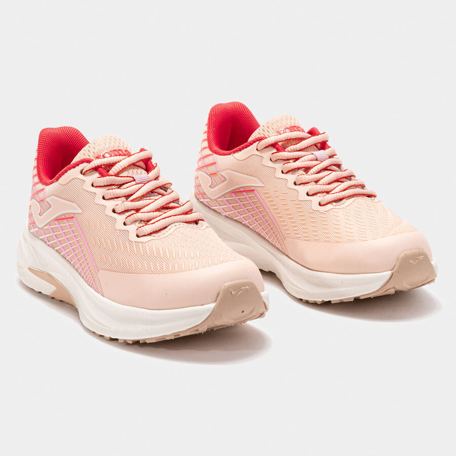 Zapatillas running Super Cross Jr 25 junior rosa