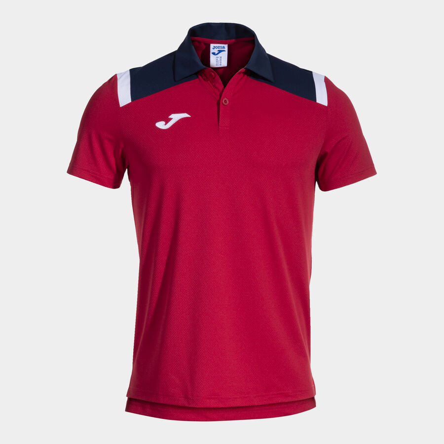 Polo manga corta hombre Toledo blanco marino