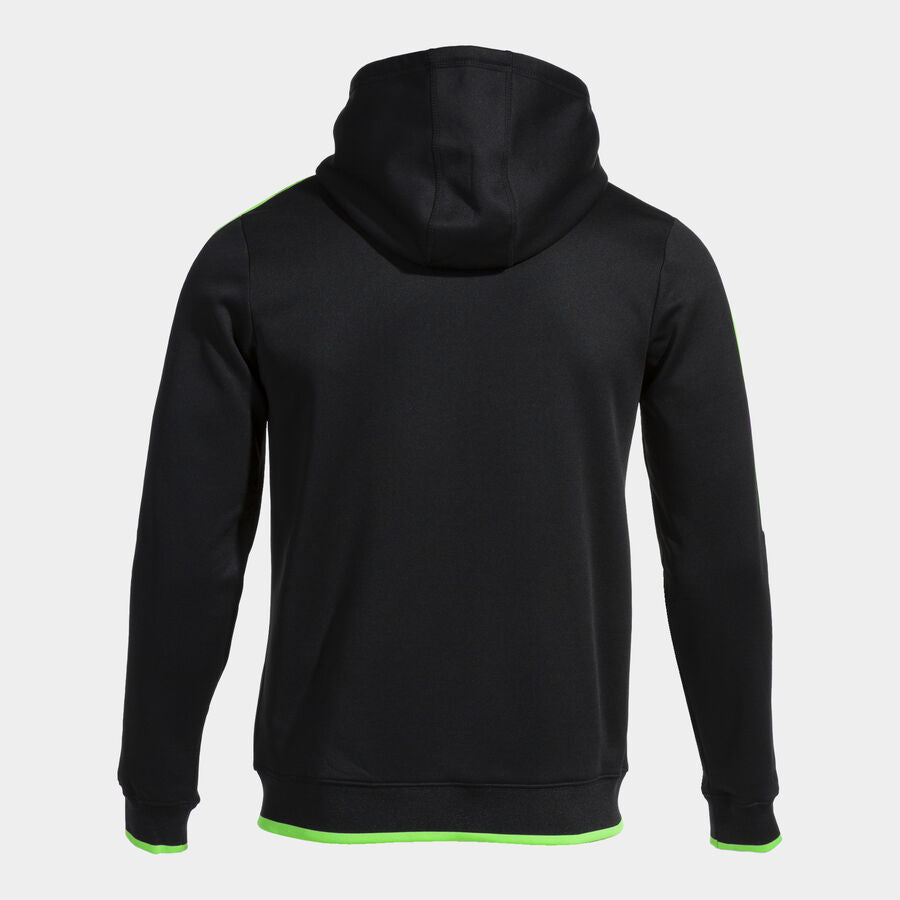 Chaqueta con capucha hombre Olimpiada gris melange negro