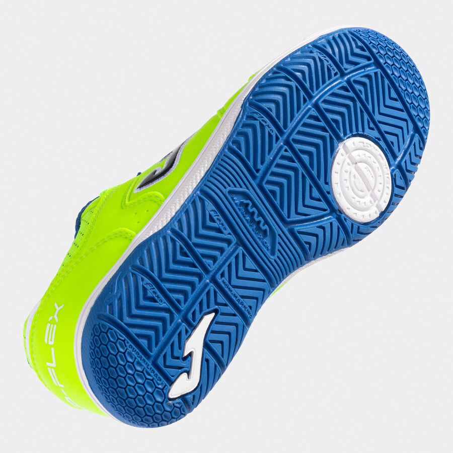 Zapatillas fútbol sala Top Flex Jr 25 indoor junior blanco royal