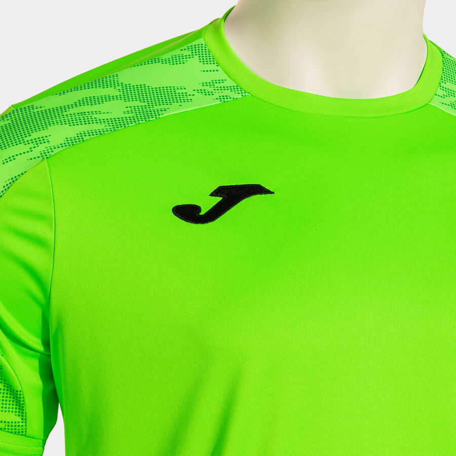 Camiseta manga corta hombre Championship VIII verde flúor