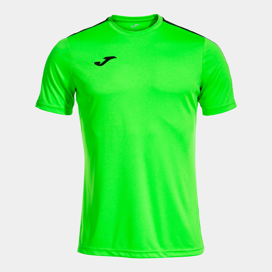 Camiseta manga corta hombre Olimpiada gris melange negro