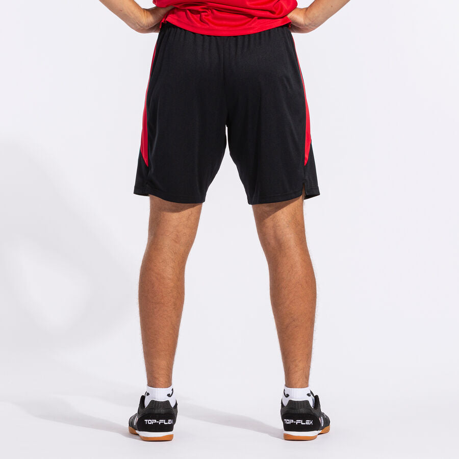 Short hombre Glasgow rojo blanco