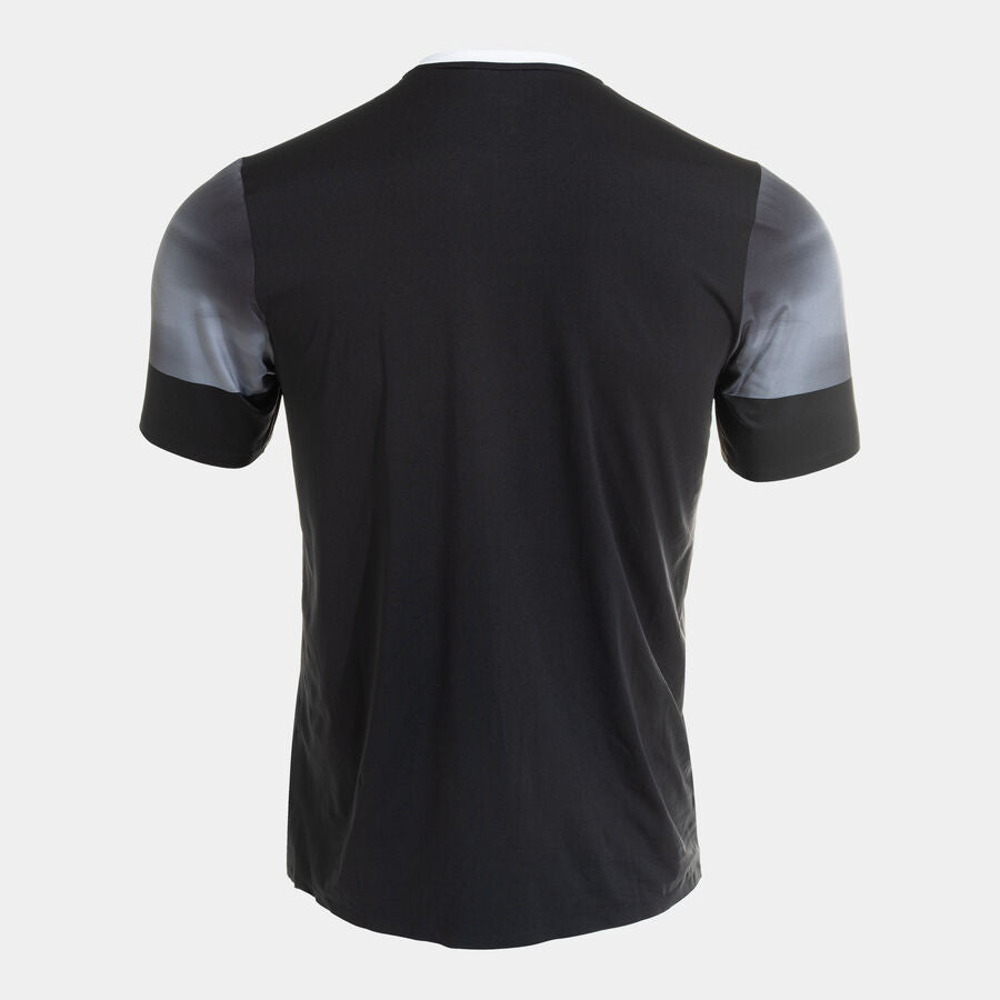 Camiseta manga corta hombre Elite XI negro amarillo flúor