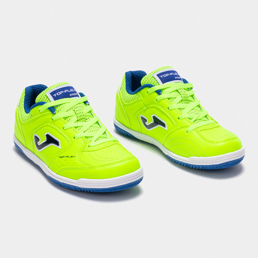 Zapatillas fútbol sala Top Flex Jr 25 indoor junior blanco royal