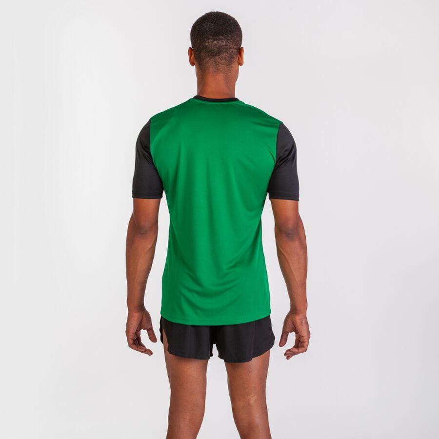 Camiseta manga corta hombre Winner naranja negro