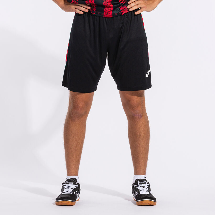 Short hombre Glasgow rojo blanco