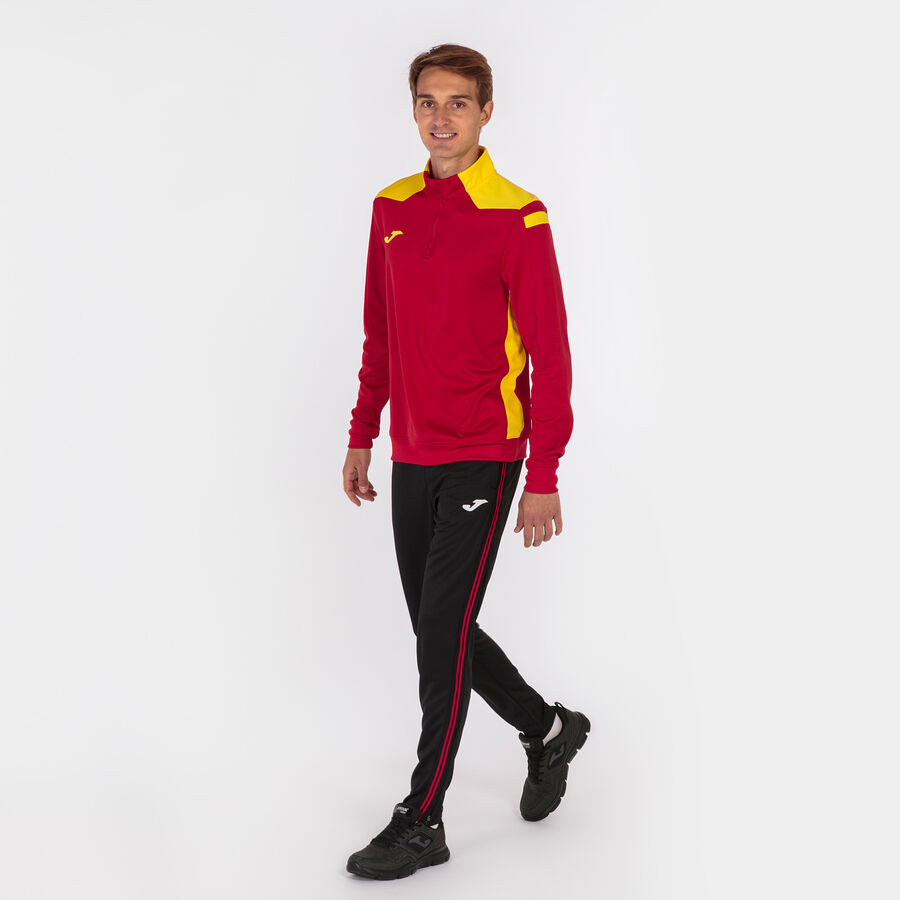 Sudadera hombre Championship VI verde flúor negro
