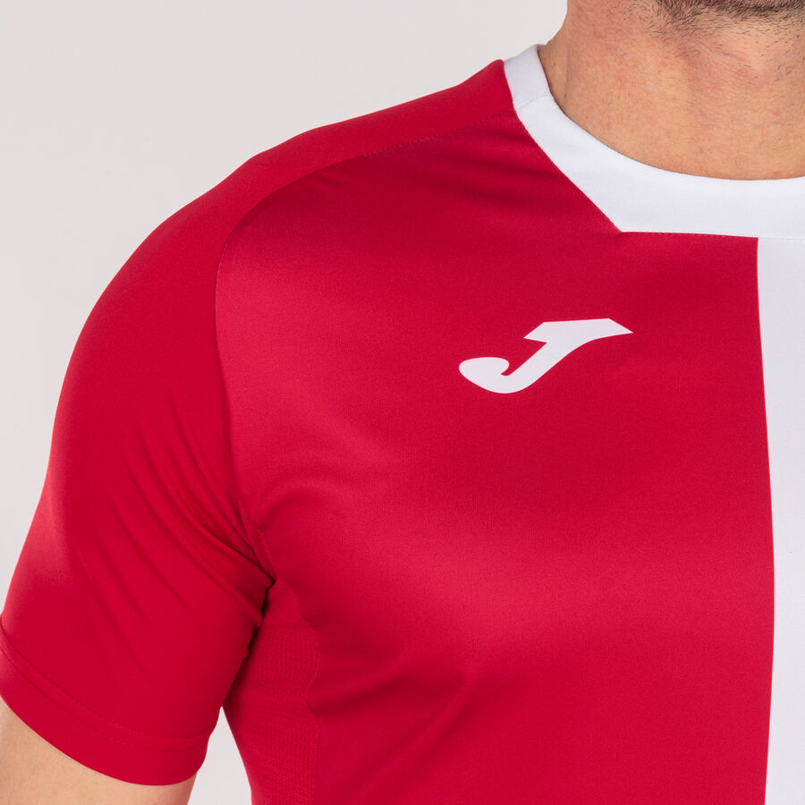 Camiseta manga corta hombre City marino rojo