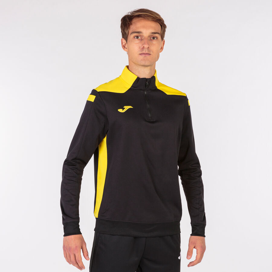 Sudadera hombre Championship VI verde flúor negro