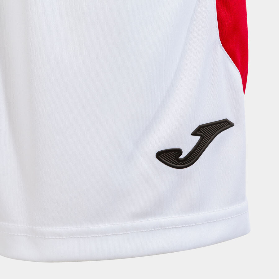 Short hombre Glasgow rojo blanco