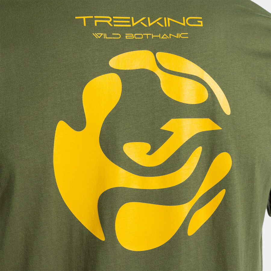 Camiseta manga corta hombre Desert verde