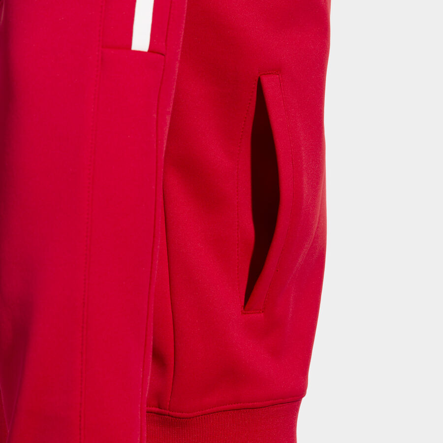 Chaqueta con capucha hombre Olimpiada gris melange negro