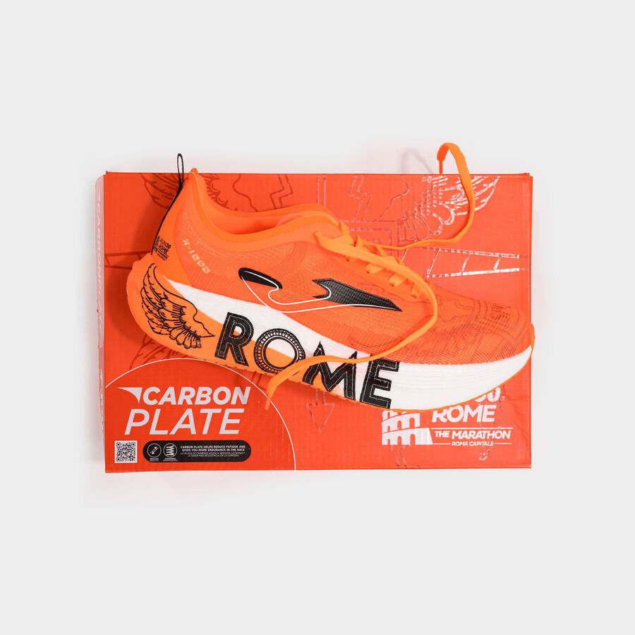 Zapatillas running R1000 25 Maratón De Roma unisex naranja