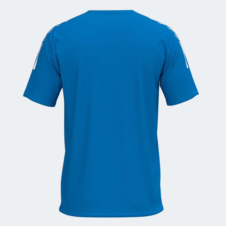 Camiseta manga corta hombre Olimpiada gris melange negro