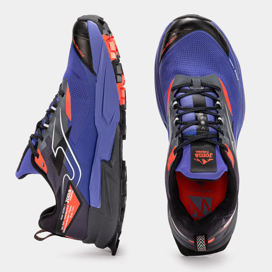 Zapatillas trail Sierra 25 unisex gris