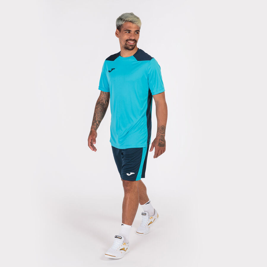 Camiseta manga corta hombre Championship VI blanco gris