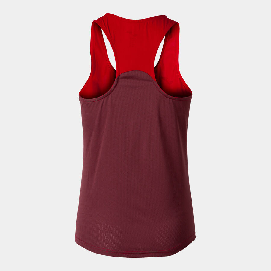 Camiseta tirantes mujer R-Winner naranja flúor