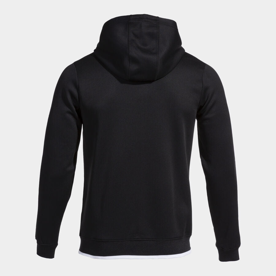 Chaqueta con capucha hombre Olimpiada gris melange negro