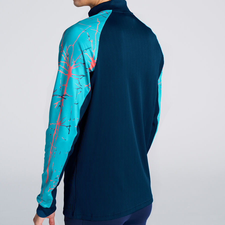 Sudadera hombre Elite IX negro verde flúor
