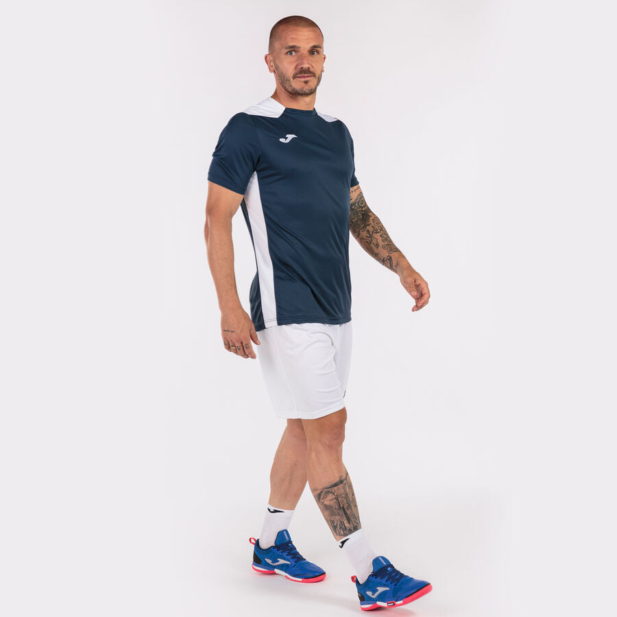 Camiseta manga corta hombre Championship VI blanco gris