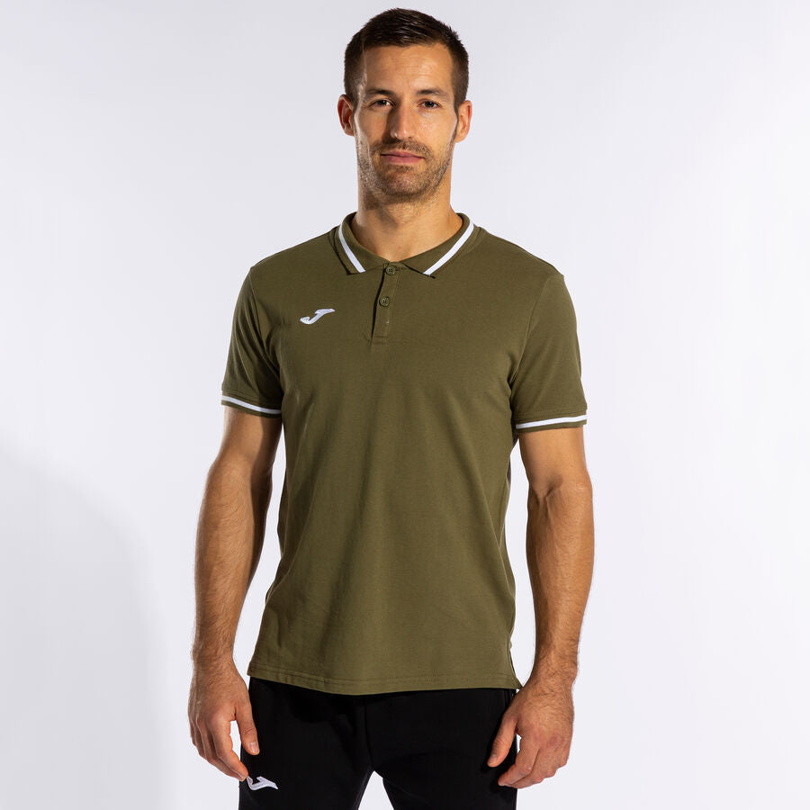 Polo manga corta hombre Confort II burdeos