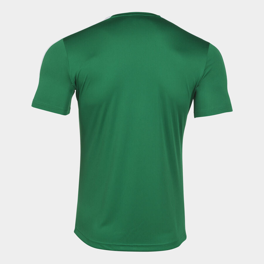 Camiseta manga corta hombre Academy III verde blanco