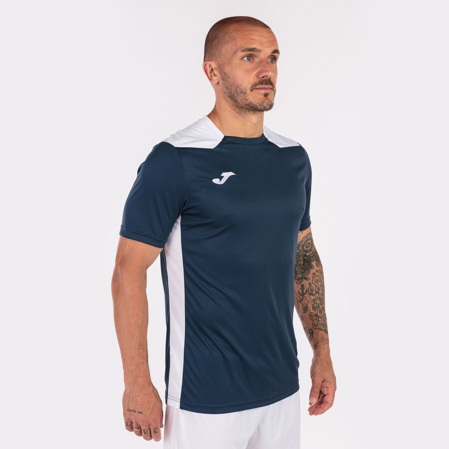 Camiseta manga corta hombre Championship VI blanco gris