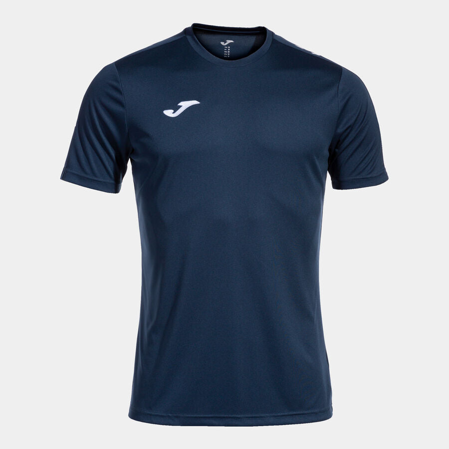 Camiseta manga corta hombre Olimpiada gris melange negro