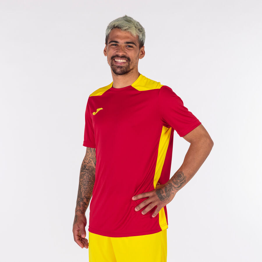 Camiseta manga corta hombre Championship VI blanco gris